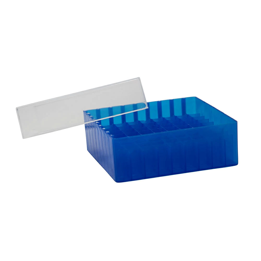 Polypropylene Storage Box for 1.5 and 2.0mL Tubes, 100 Place With