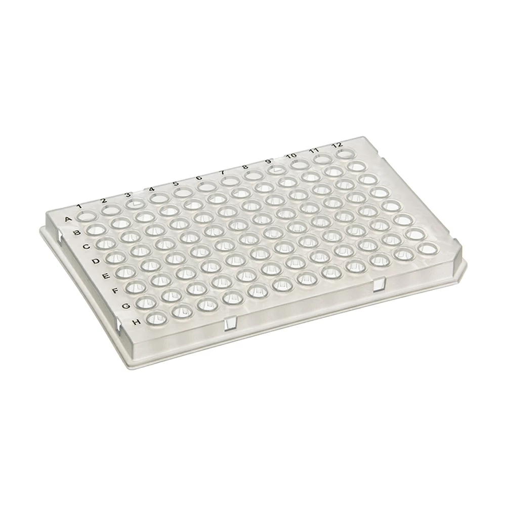 Olympus Plastics 27-410, Olympus 0.1ml 96-Well PCR Plate, Semi-Skirted Low Profile, Natural, 10 Plates/Unit primary image