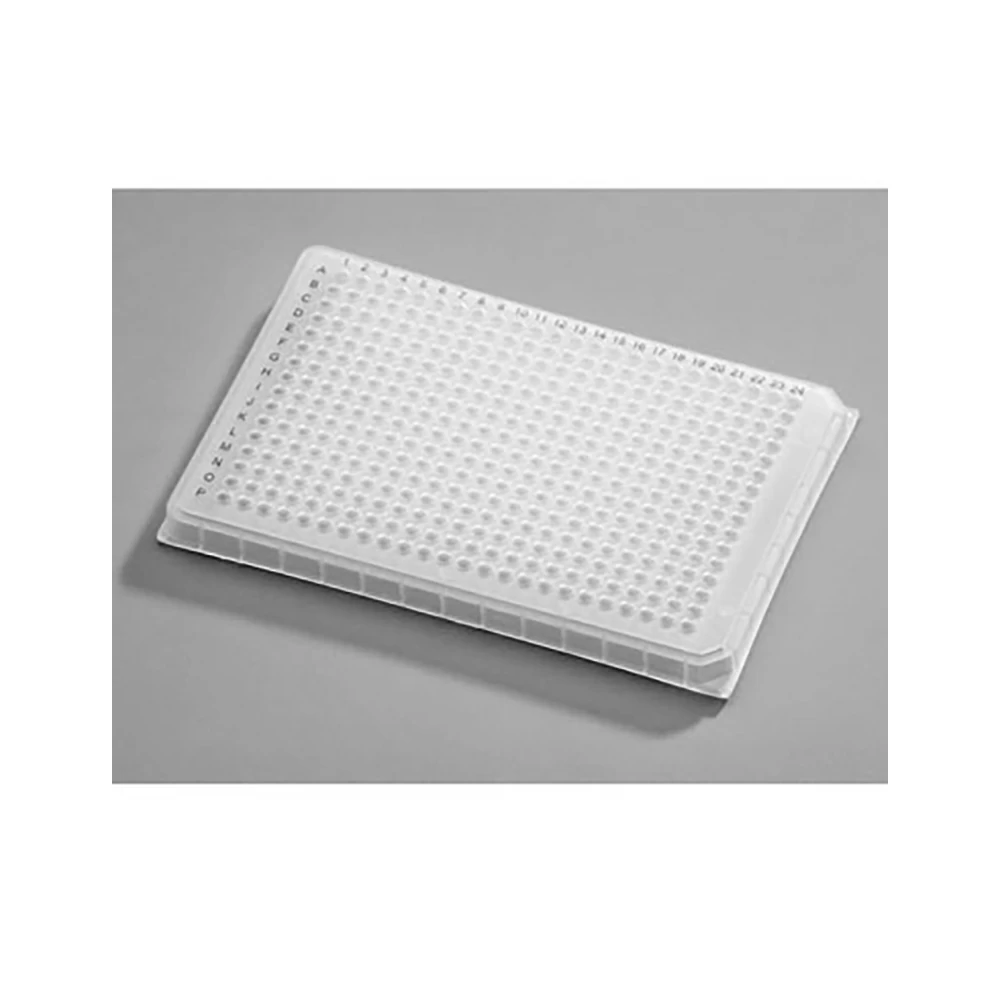 10 Plates/Unit A24 & P24 Cut Corner 384-Well PCR Plate White 