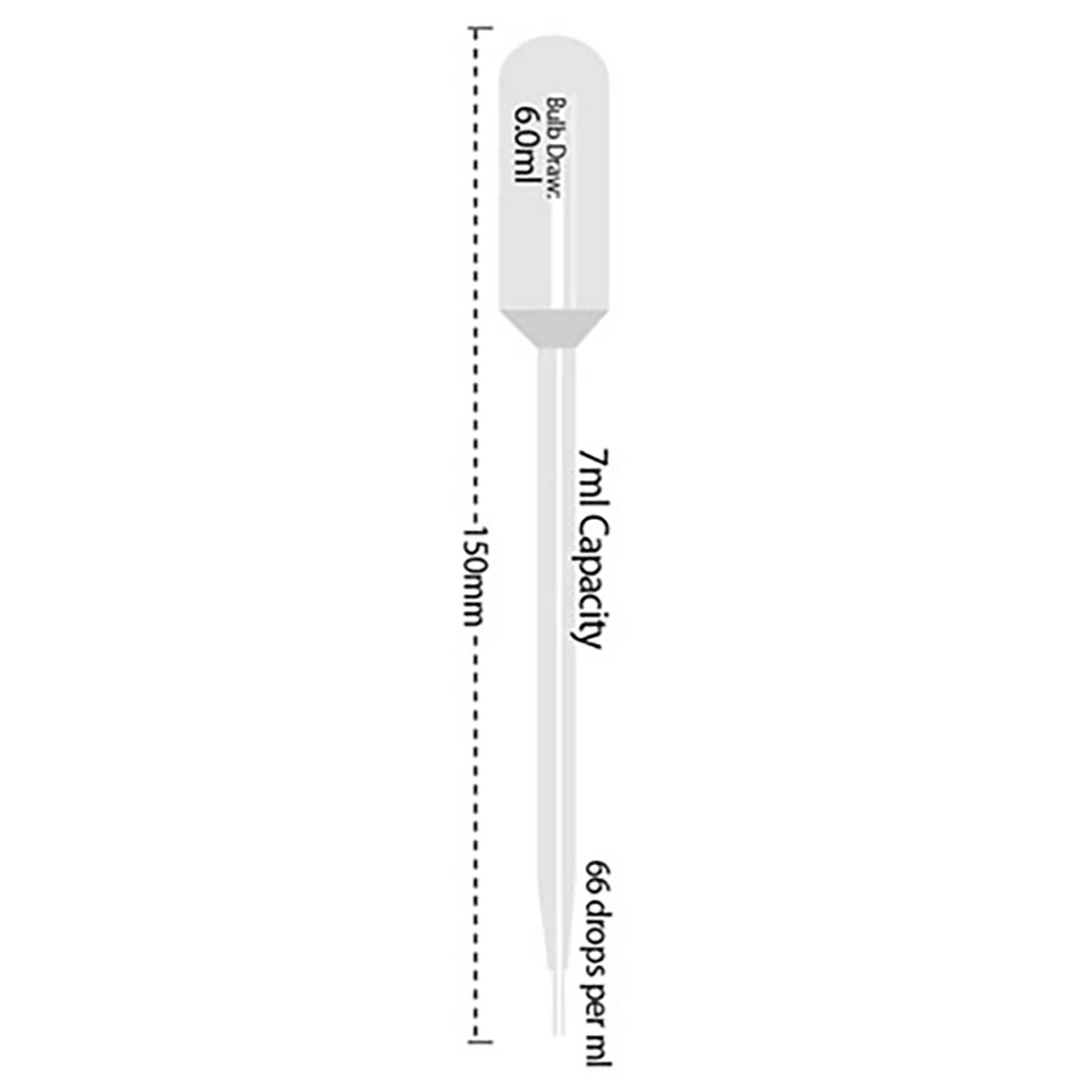 Olympus Plastics 30-207, Transfer Pipettes, 7ml, Extended Tip Non-Sterile, Bulk, 500 Pipettes/Unit secondary image
