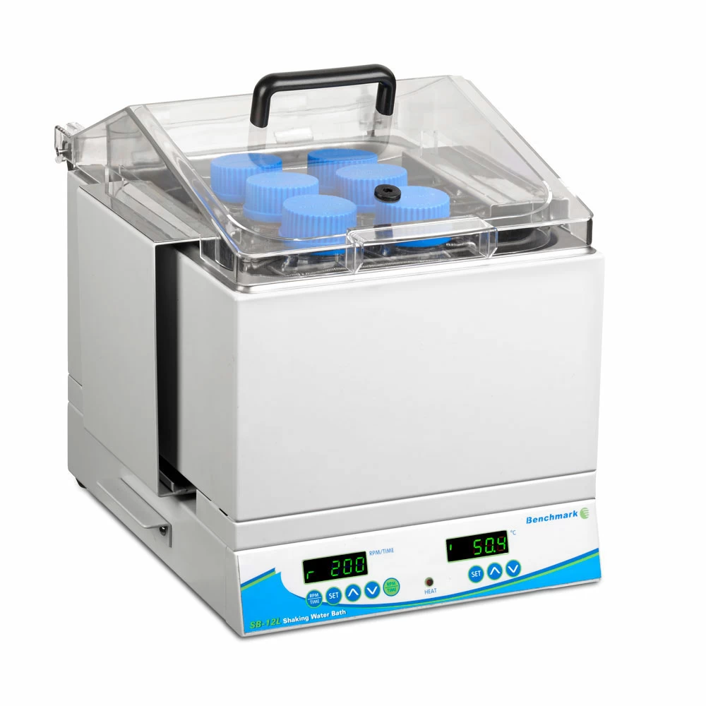 Benchmark Scientific SB0012 Shaking Water Bath 12L, Ambient +5 to 80C, 1 Water Bath/Unit primary image