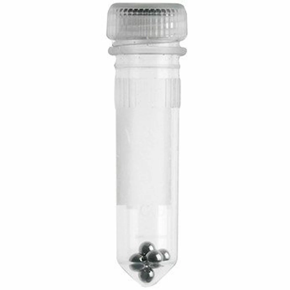 Benchmark Scientific D1034-28 2.8mm Stainless Steel Bead Kit, Pre-filled 5ml Tubes, 50 Tubes/Unit primary image