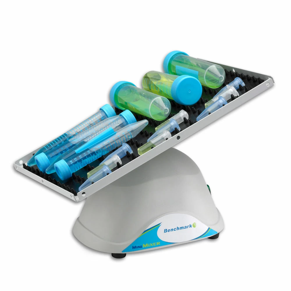 Benchmark Scientific B3D1020 Mini BioMixer 3D Rocker, 10.5 x 7.5in. Platform, Dimp., 1 Rocker/Unit primary image