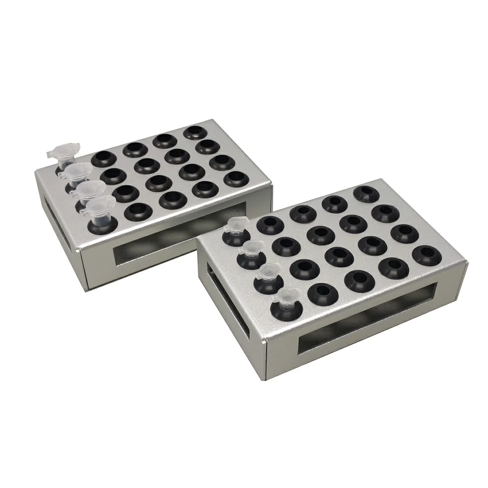 Benchmark Scientific BT1500-A1520 4 x 20 Microtube Adapters, for Microtube Holder, 1 Adapter/Unit primary image