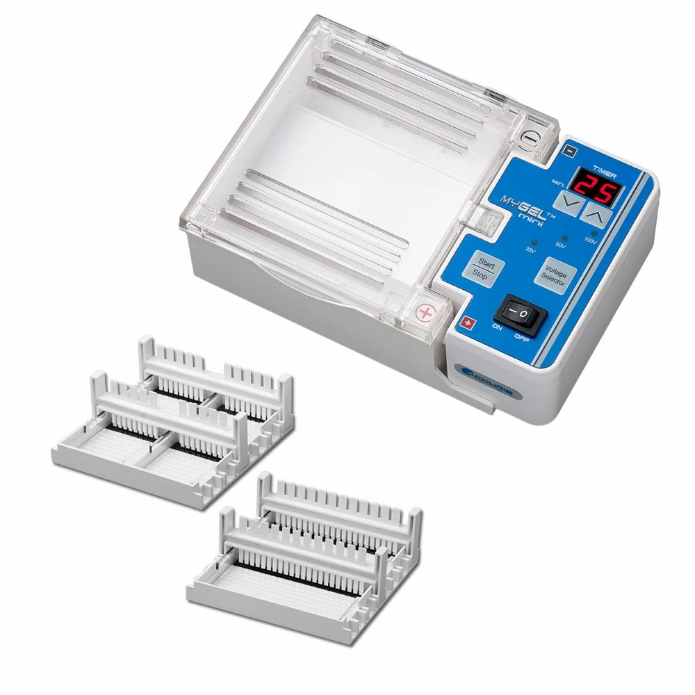 Benchmark Scientific E1101 myGel Mini Electrophoresis System, Includes gel box, power supply, 1 System/Unit primary image
