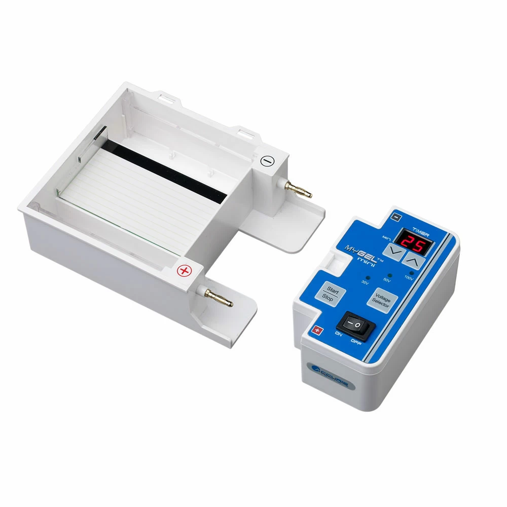 Benchmark Scientific E1101 myGel Mini Electrophoresis System, Includes gel box, power supply, 1 System/Unit tertiary image