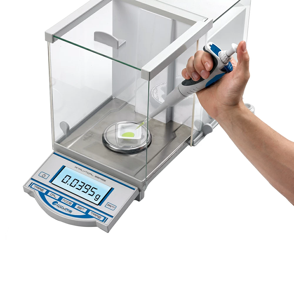 Benchmark Scientific W3100-120 Analytical Balance 120g, 0.0001g Readability, 115V, 1 Balance/Unit secondary image