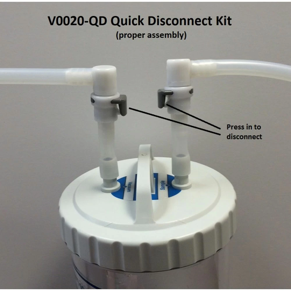 Benchmark Scientific V0020-QD Option Quick Disconnect Kit, Includes 2 male/female attachm,  primary image
