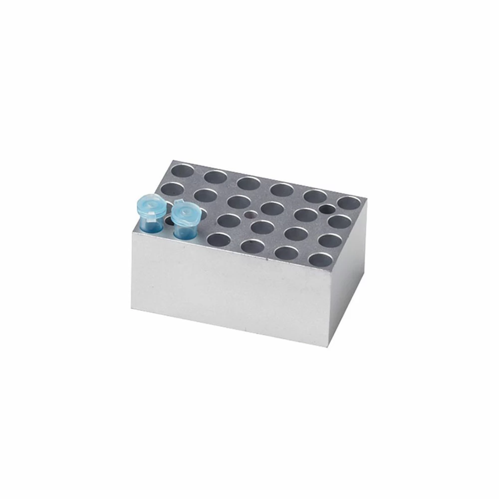 Benchmark Scientific BSH100-05 Block, 24 x 0.5ml Tubes, For MyBlock Mini, 1 Block/Unit primary image