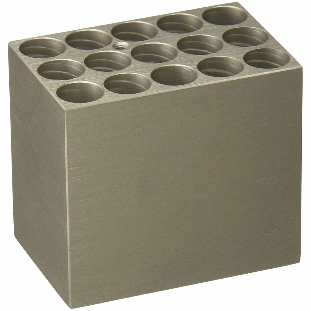 Benchmark Scientific BSH100-1213 Block, 15 x 12-13mm tubes, For MyBlock Mini, 1 Block/Unit primary image