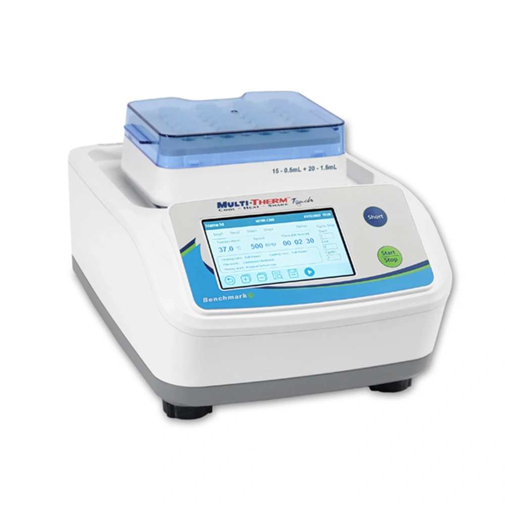 Benchmark Scientific H5100-HCT MultiTherm Touch Vortex Mixer, 100-240V with US cord, 1 Mixer/Unit Primary Image
