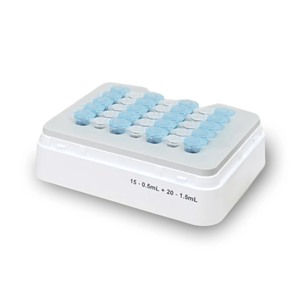 Benchmark Scientific H5100-CMB Combination Block, 15 x 0.5ml and 20 x 1.5ml, for MultiTherm Touch, 1 Block/Unit Primary Image