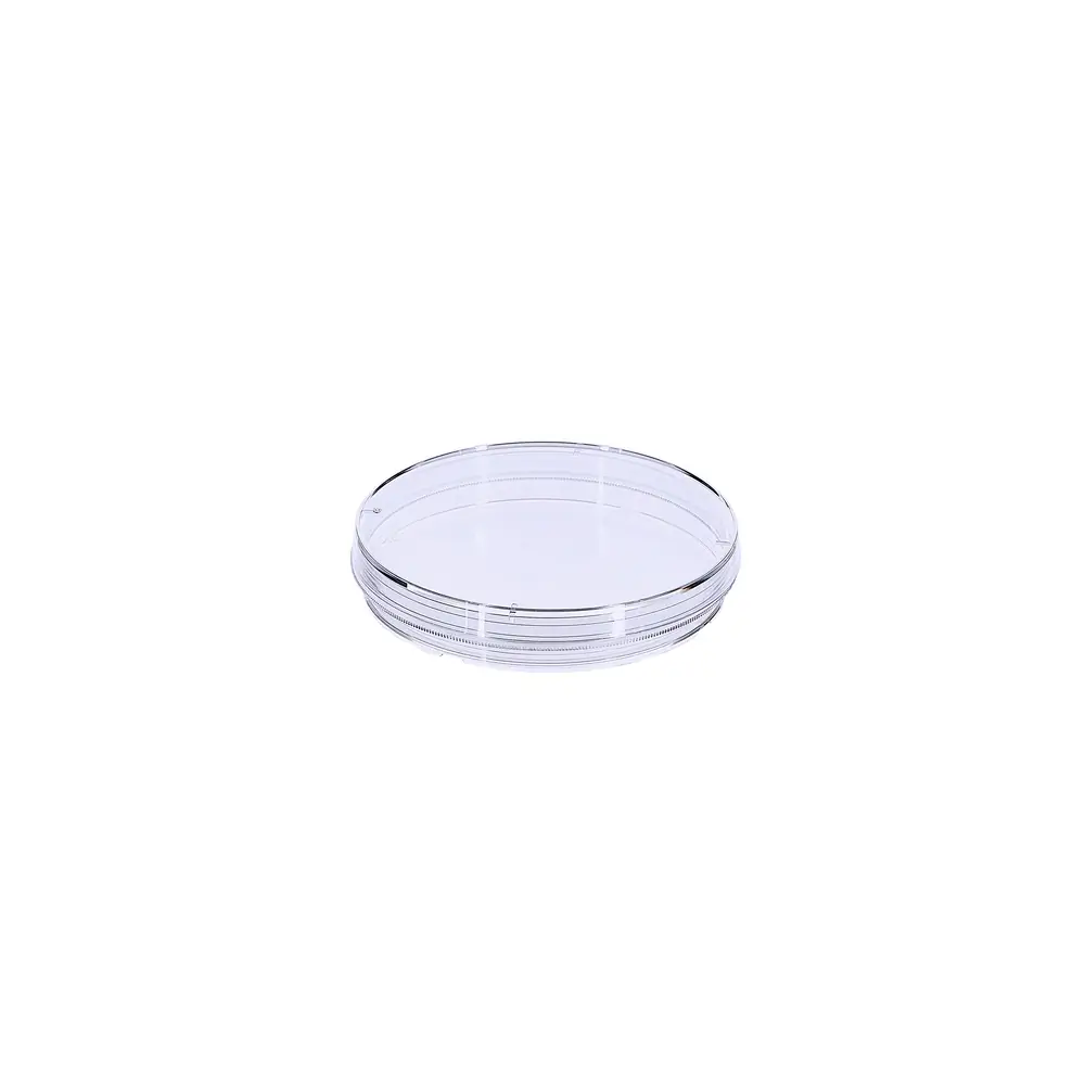 GenClone 32-107G, Petri Dishes, 100 x 15mm Vented, Stackable, Grip Ring, 10  per Sleeve, 500 Dishes/Unit - 32-107G