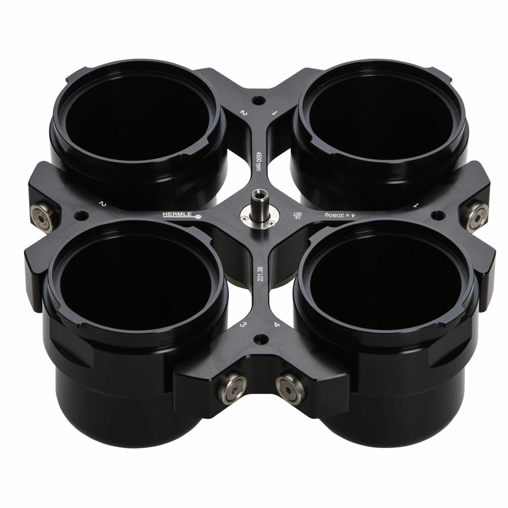 Benchmark Scientific Z446-750-A57 32 x 5/7ml Tube Inserts, For 4 x 750ml Rotor, 2 Adapters/Unit secondary image