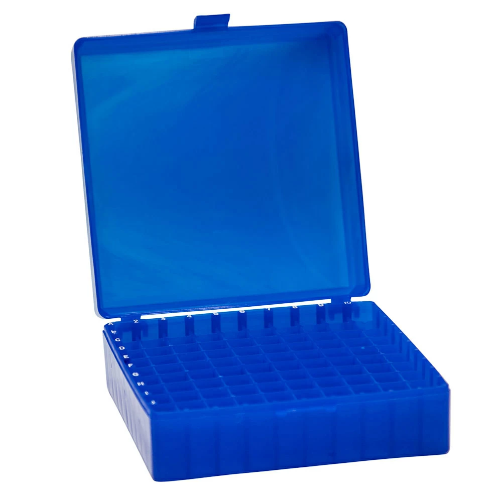 Pipette Storage Box Drawer Organizer with 4 Dividers and Clear Hinged Lid