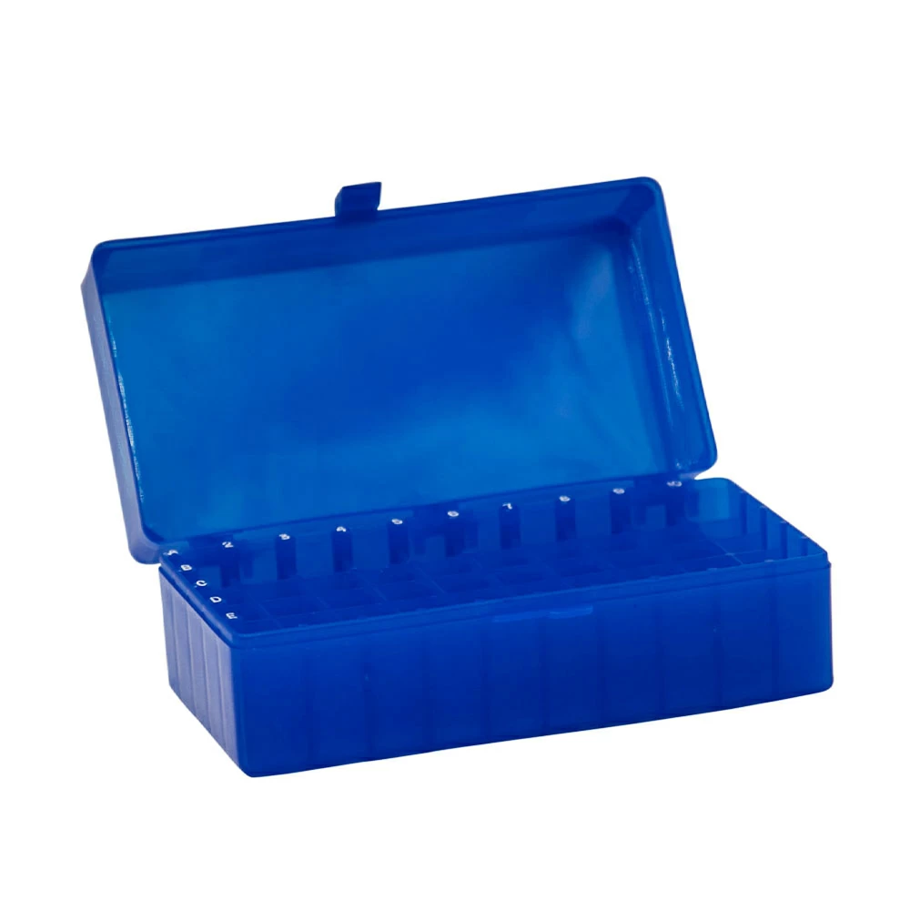 Pipette Storage Box Drawer Organizer with 4 Dividers and Clear Hinged Lid