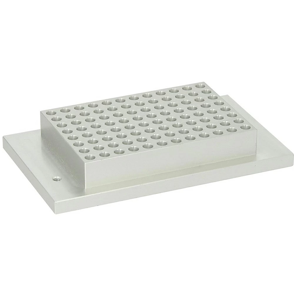 Labnet International D1296-PCR Dual Block, 96 Well PCR Plate, Skirted or Non-Skirted Plates, 1 Dual Block/Unit primary image