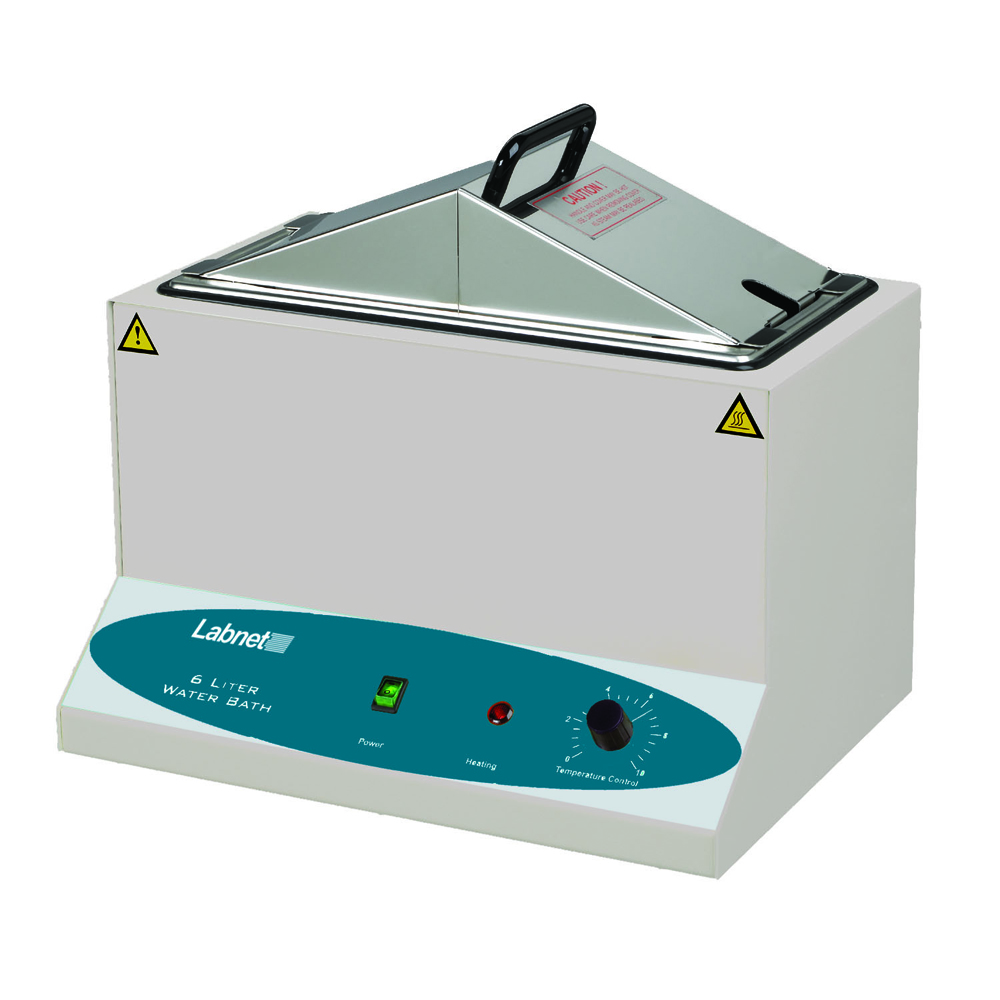 Labnet International W1106A 6L Mini Water Bath, 6 Liter Capacity, 1 Water Bath/Unit primary image