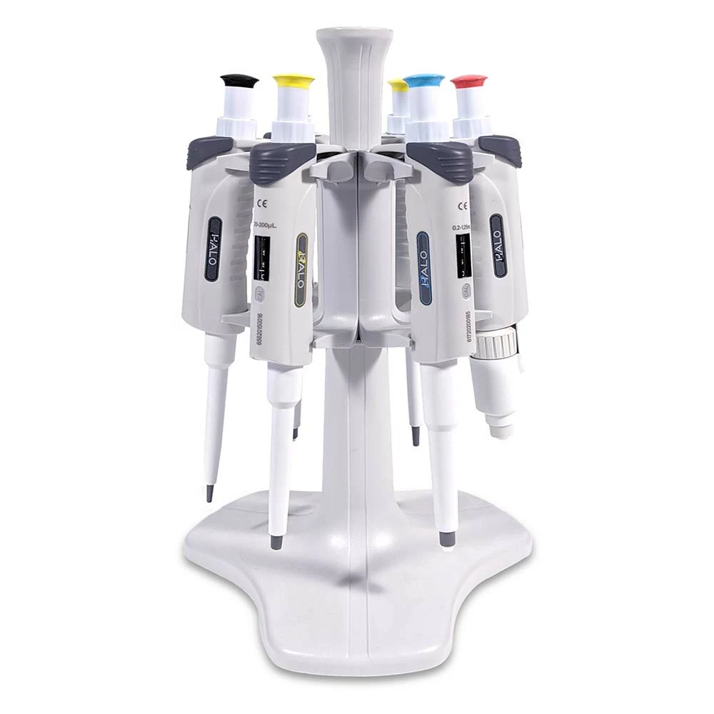 Genesee Scientific 33-911C 6 Place Carousel Stand, For Halo Pipettors, 1 Stand/Unit primary image