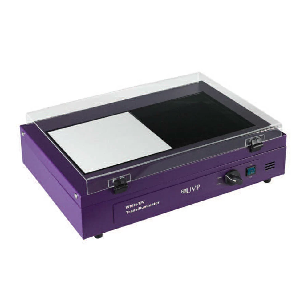 UVP 95-0418-01 UV/White Transilluminator, 302/365 UV, 20x20cm Filter, 1 Transilluminator/Unit primary image