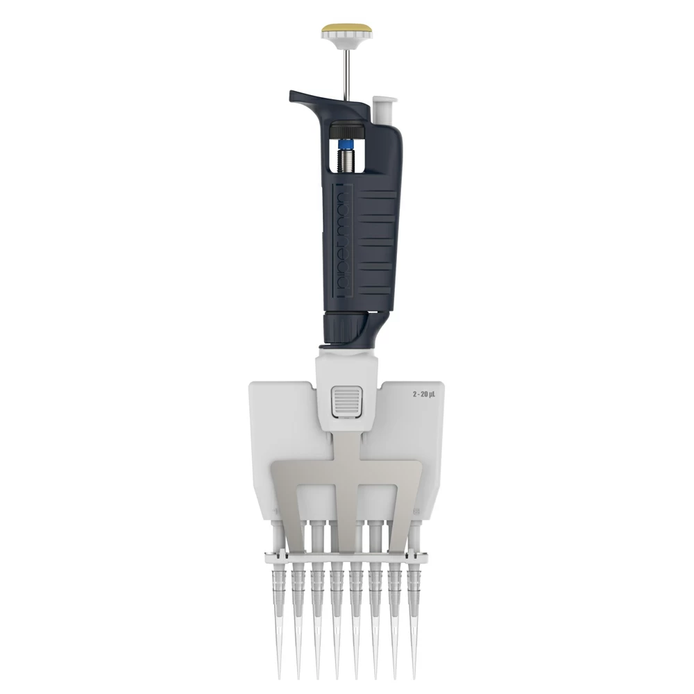 Gilson F144070T PIPETMAN G P8X20G (Trade-In), 8 Channel, 2 - 20ul, 1 Pipettor/Unit primary image