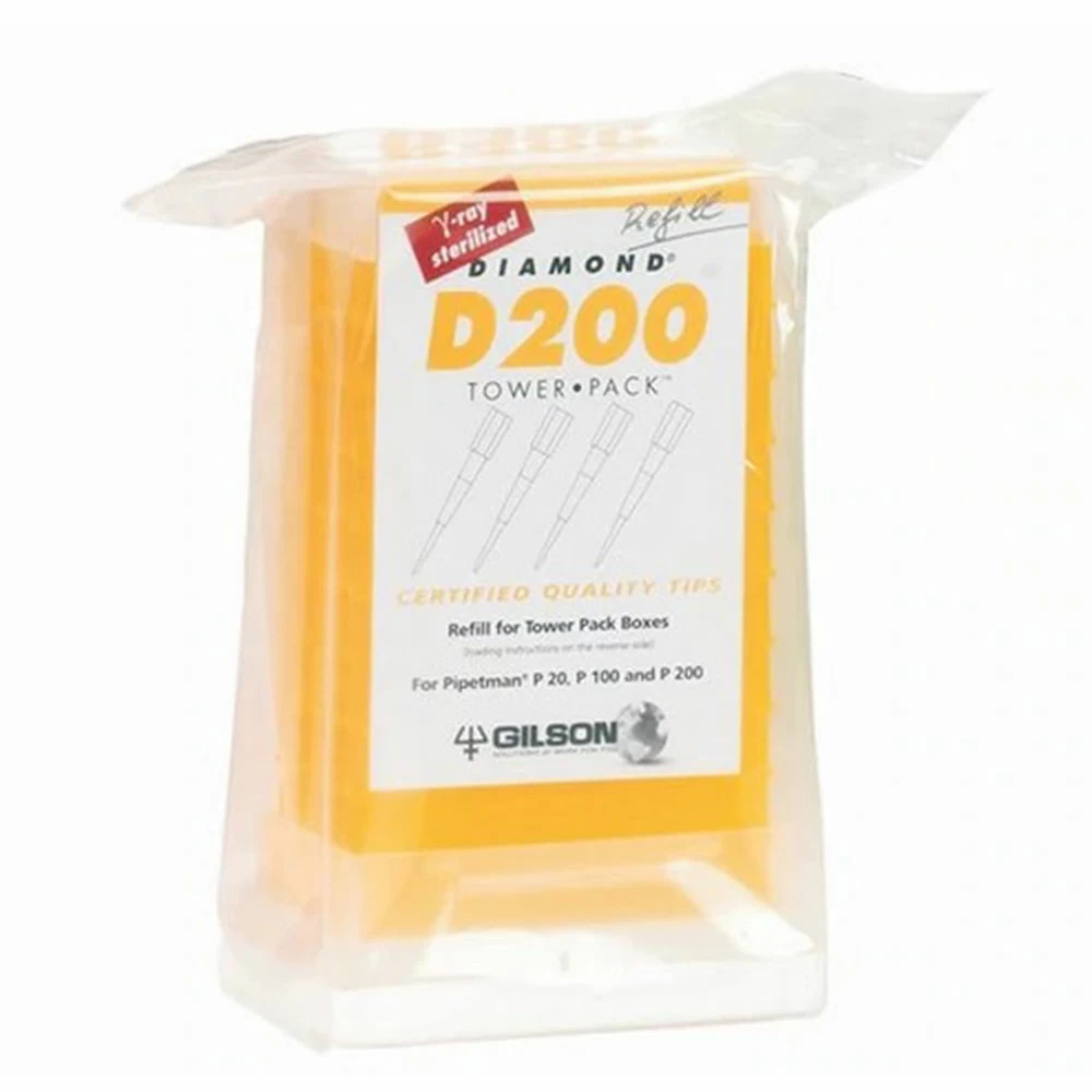 Gilson F167203 D200ST TowerPack, Sterile, 2-200
