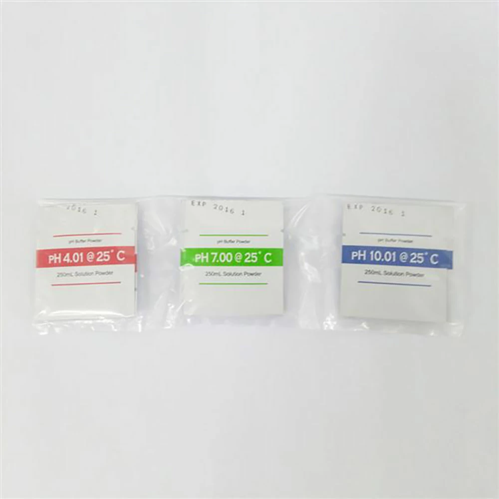 OHAUS 83033971 pH Buffer Powder Packets, 4.01, 7.00, 10.01, 1 Package/Unit primary image