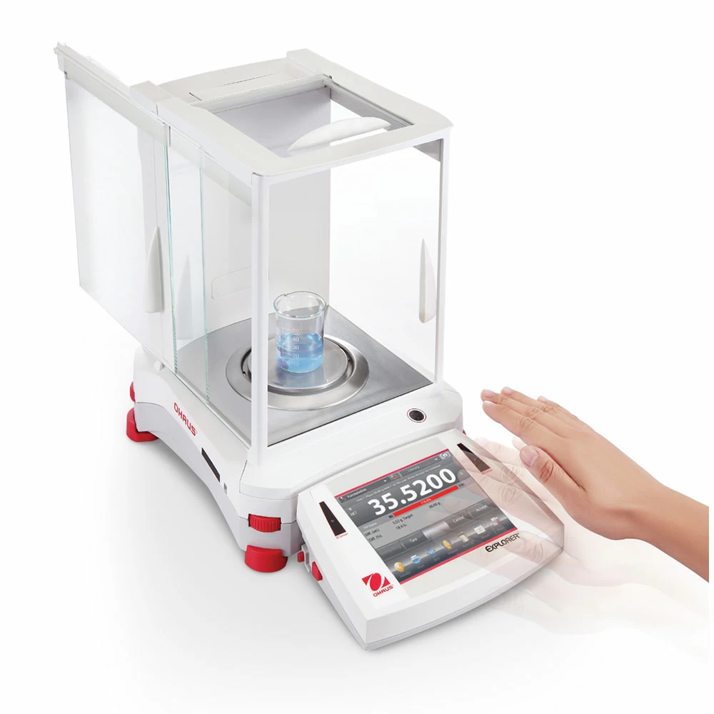 OHAUS 30061977 EX224AD Analytical Balance 220, 0.1mg Readability, 1 Analytical Balance/Unit primary image