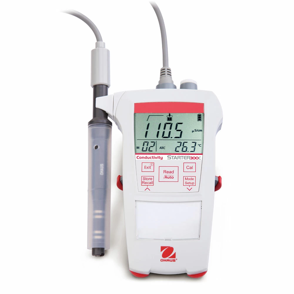 OHAUS 83033964 ST300C Portable Meter, Meter & Electrode Kit, 1 Portable Meter/Unit primary image