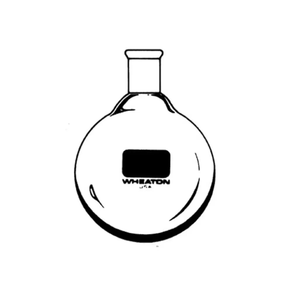 DWK Life Sciences 438782 500 mL Flask, Round Bottom, 19/22 Clr, WHEATON