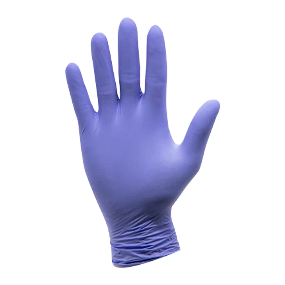 Metal Detectable Vinyl Gloves, Food Factory Disposable Glove