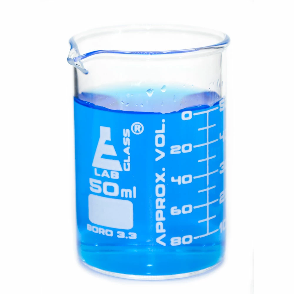 50 ml Glass Science Beaker