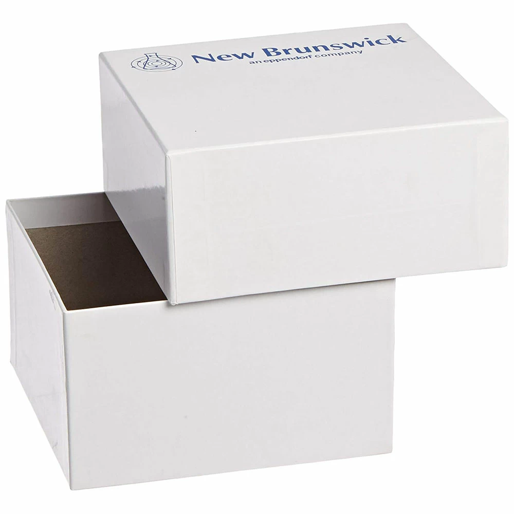 Eppendorf B95-SQ Freezer Box, 4in. Height, 133 x 133 x 100mm, No Dividers, 1 Box/Unit primary image