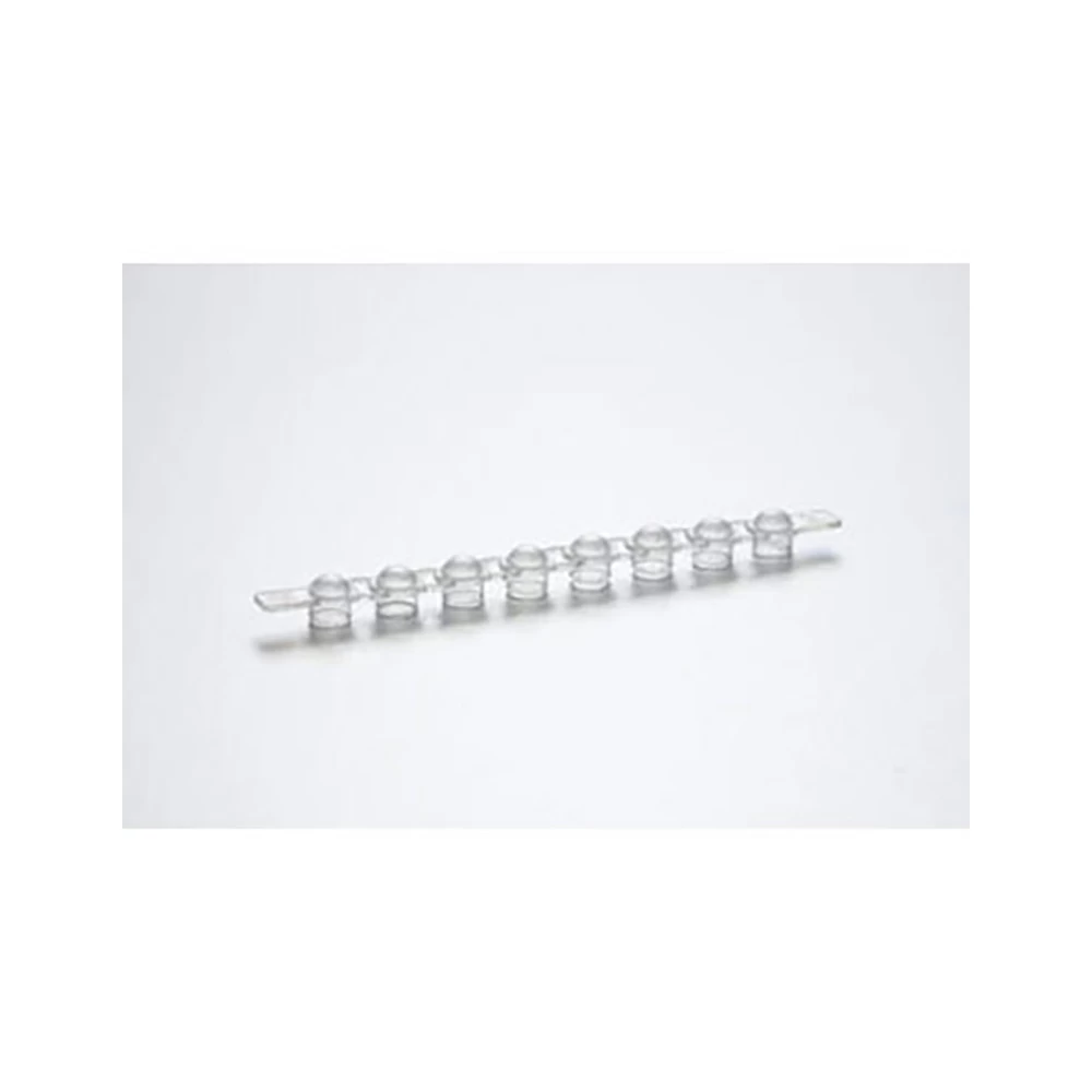 Eppendorf 30124839 cap strips,domed,10x12 strips, Eppendorf # 0030124839, 10 x 12 Pieces/Unit primary image