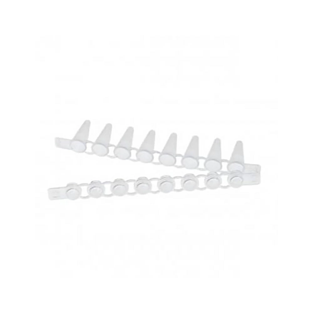 Eppendorf 30124820 PCR tube strips+cap str.flat, Eppendorf # 0030124820, 120 Strips & Caps/Unit primary image