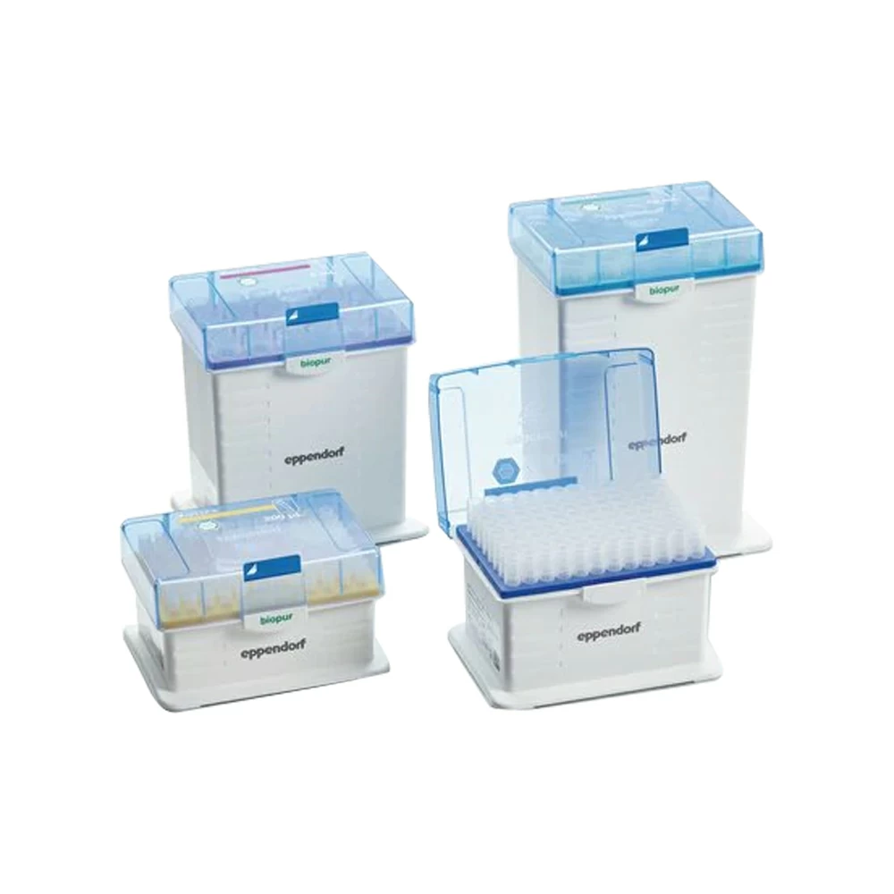 Eppendorf 30071662 epT.I.P.S. Rack G 5ml, Racked, PCR Clean Sterile, 5 Racks of 24 Tips/Unit primary image