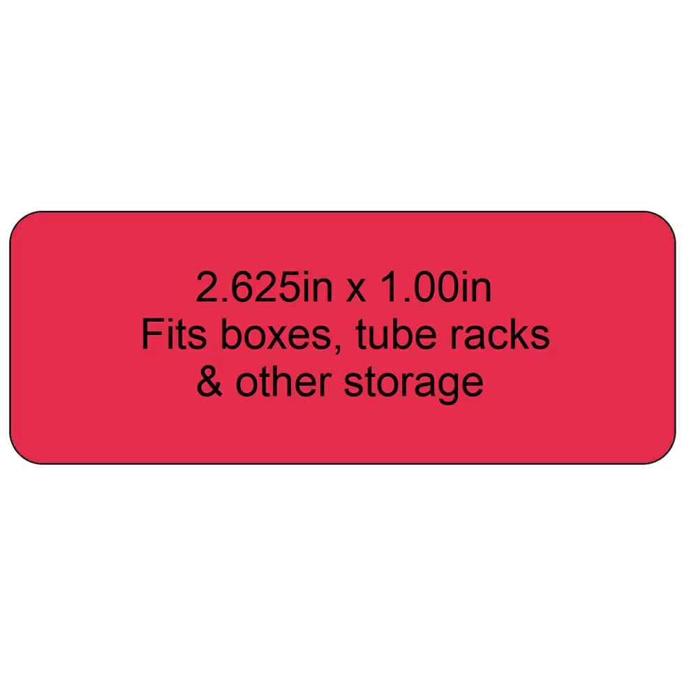 Diversified Biotech RNBW-2200,  1.5 - 2.0ml, Assorted Colors, 1,700 Labels/Unit quinary image