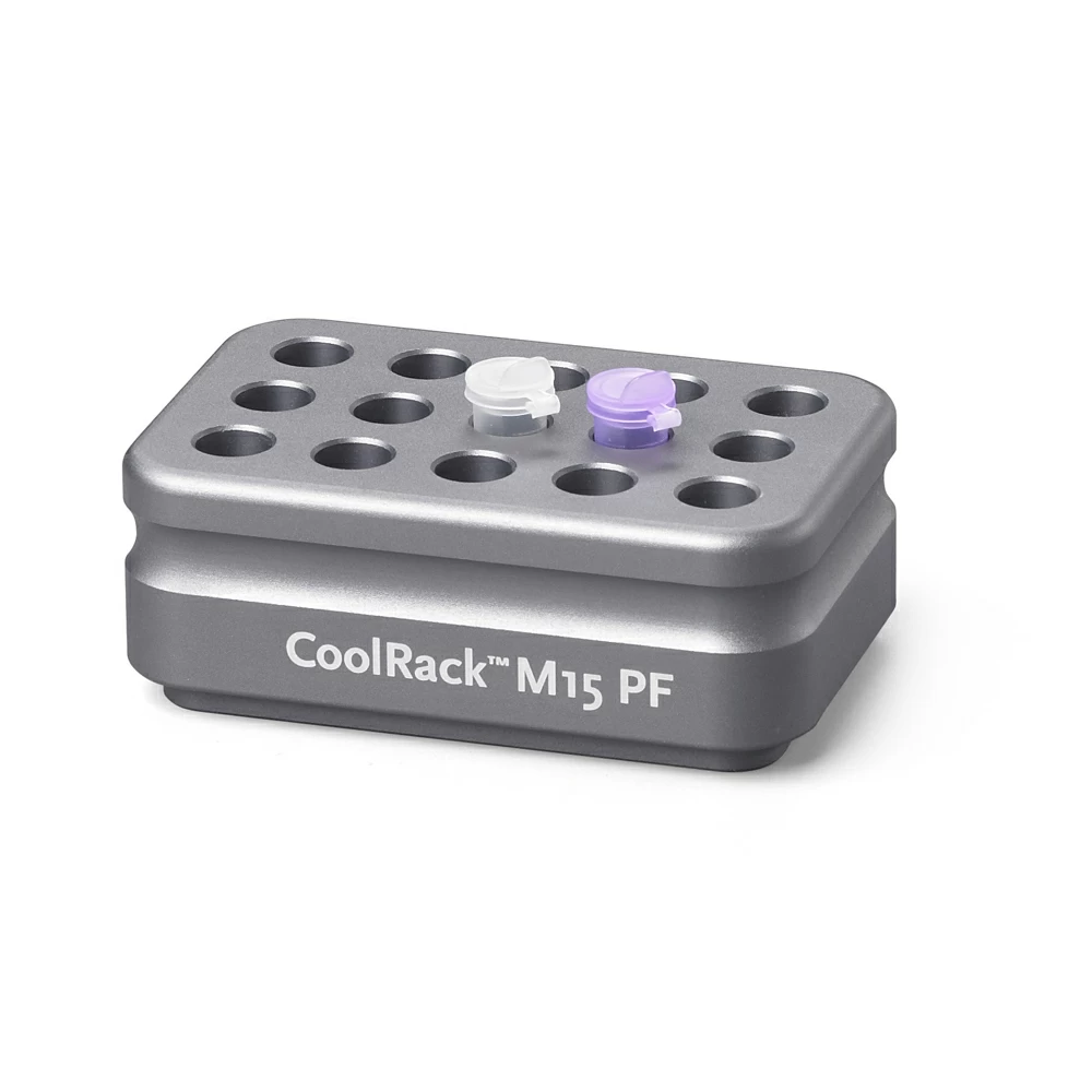 BioCision BCS-127, CoolRack M15-PF 15 x 1.5/2ml microfuge tubes, 1 Rack/Unit primary image