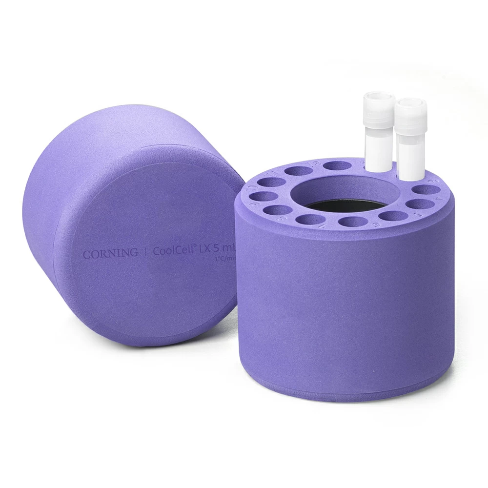 BioCision BCS-406, CoolCell 5ml LX, Purple 12 x 3.5/5ml vials, 1 Container/Unit primary image