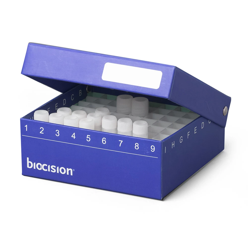 BioCision BCS-206B,  81 Cryogenic Vials, 5 Cryboxes/Unit primary image