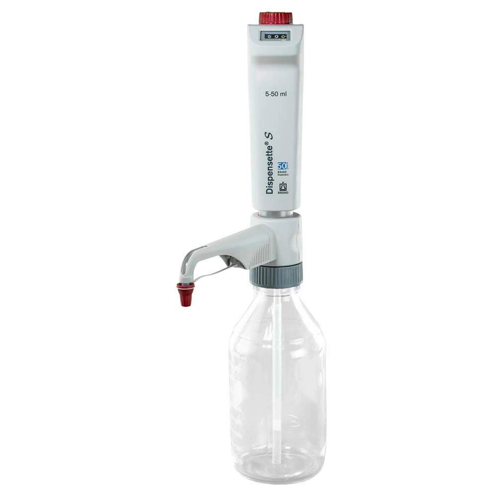 BrandTech Scientific 4600360 Dispensette S Digital 5-50ml, Standard Valve, 1 Bottletop Dispenser/Unit secondary image