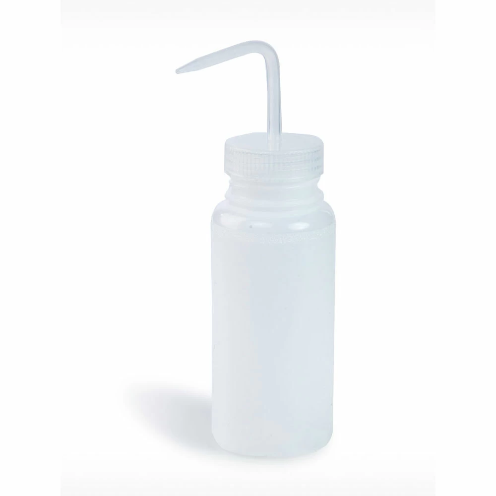 Bel-Art F11620-0500, 500ml Wash Bottle, Wide Mouth Natural, 6 Bottles/Unit primary image