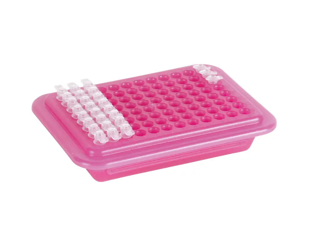 Genesee Scientific 93-222 PCR Cooler 96-Well, Purple & Pink, 2 Coolers/Unit Secondary Image