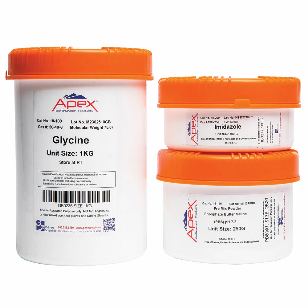 Apex Bioresearch Products 18-109 Glycine, Molecular/Proteomic Grade, 1000g/Unit secondary image