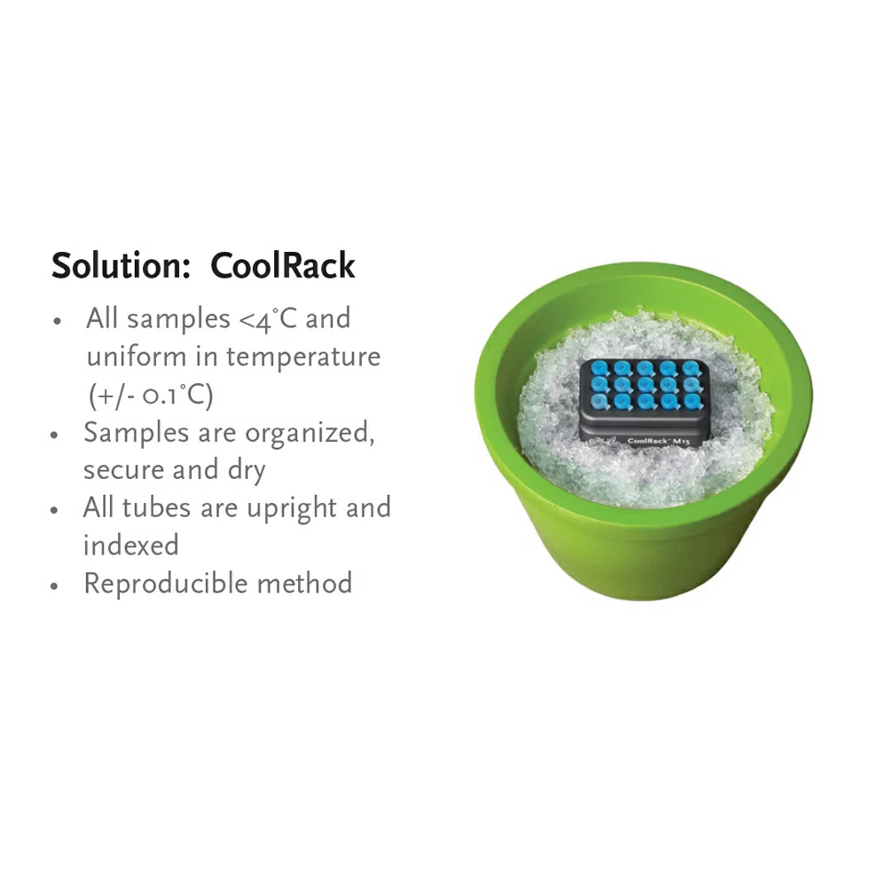 BioCision BCS-232, CoolRack L for 12 x 15ml centrifuge tubes, Rack/Unit  90-157 Genesee Scientific