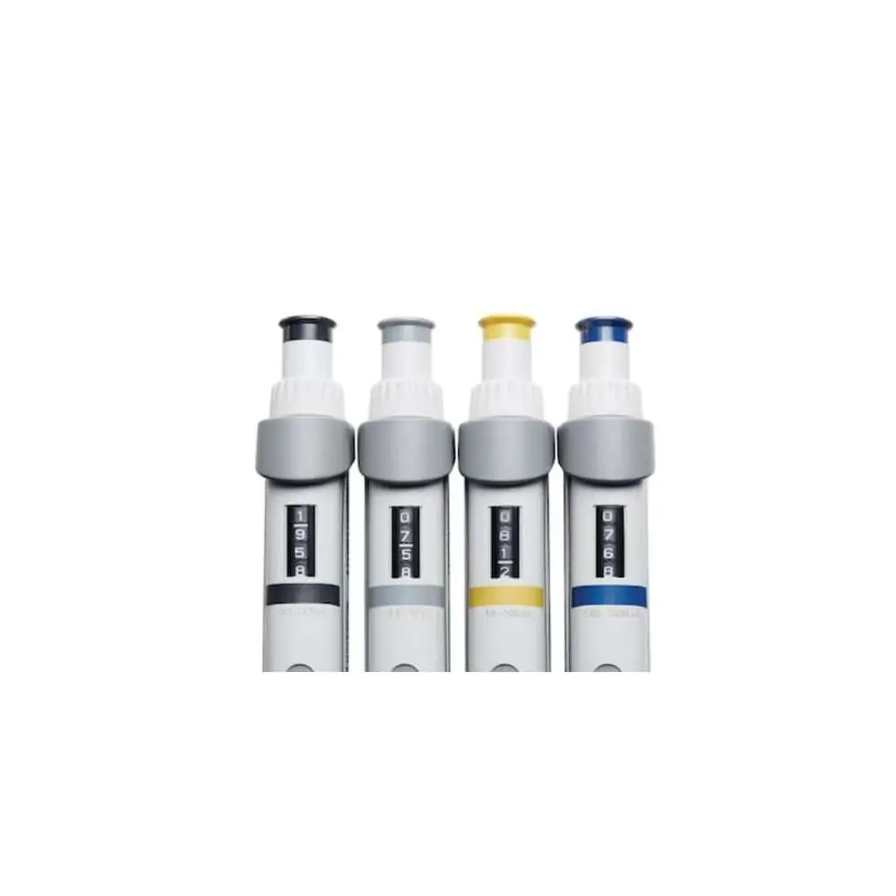 4-digit volume display on Eppendorf Research_REG_ plus mechanical pipettes