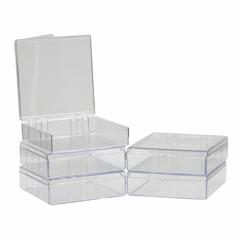 Prometheus Protein Biology Products 30-134 Blotting Boxes, Square, Clear, 11.6 x 11.6 x 3.2cm, 5 Boxes/Unit primary image