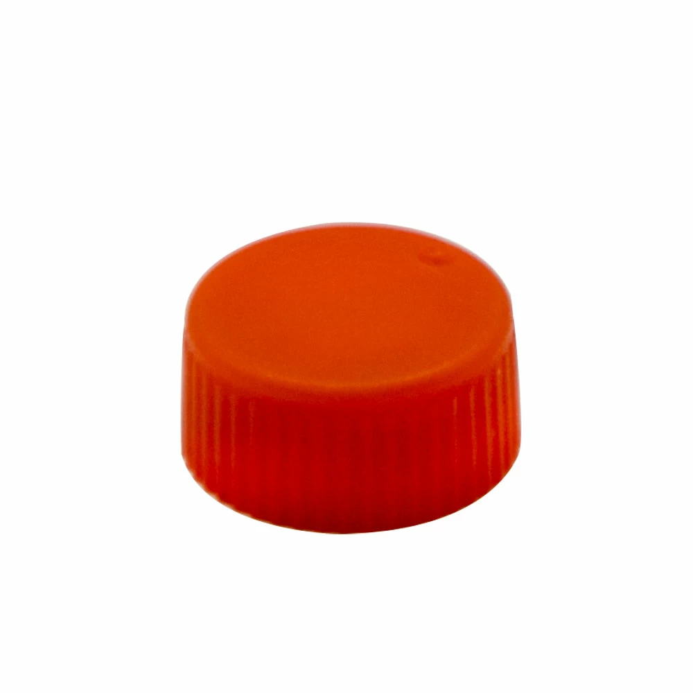 Olympus Plastics 21-266O, Olympus Screw-Caps, Orange With O-Ring, Bag of 500 Caps/Unit primary image