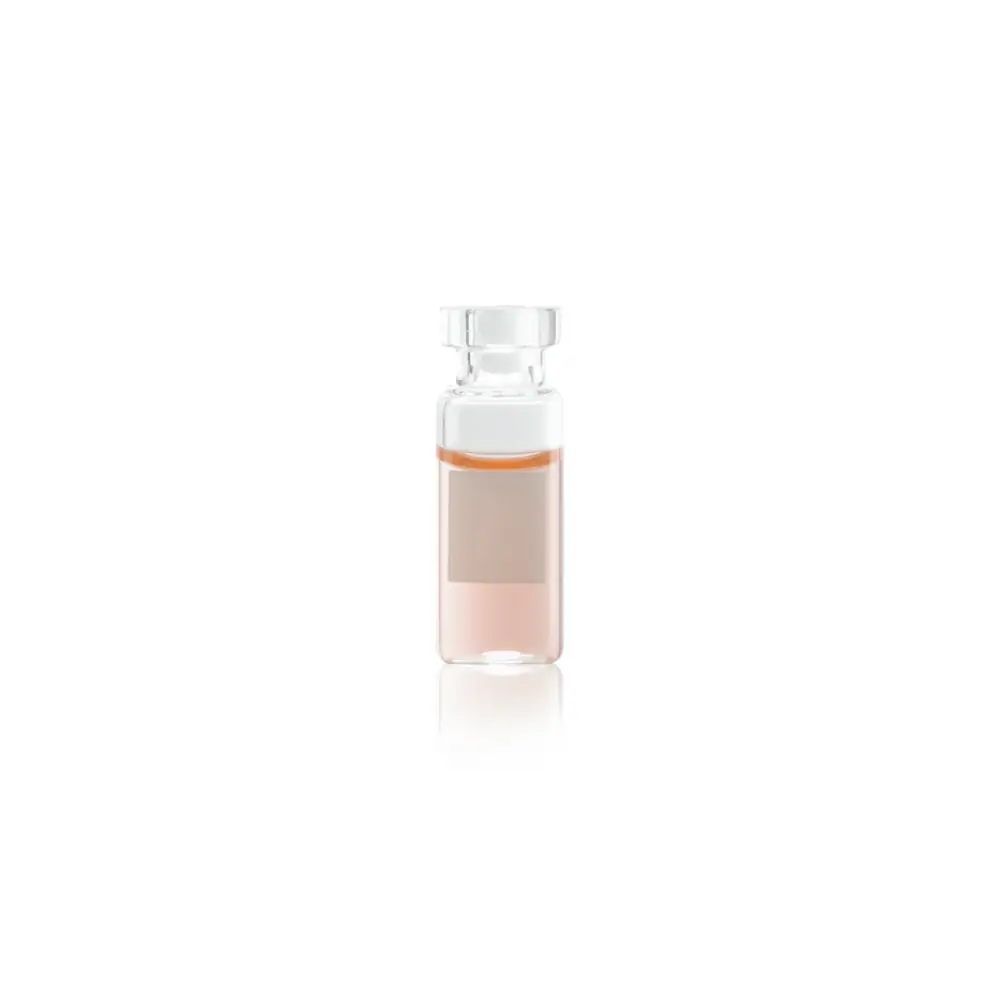 DWK Life Sciences 223682-01 1.5 ml Vial, Glass Clr, Crimp Top, Patch, WHEATON