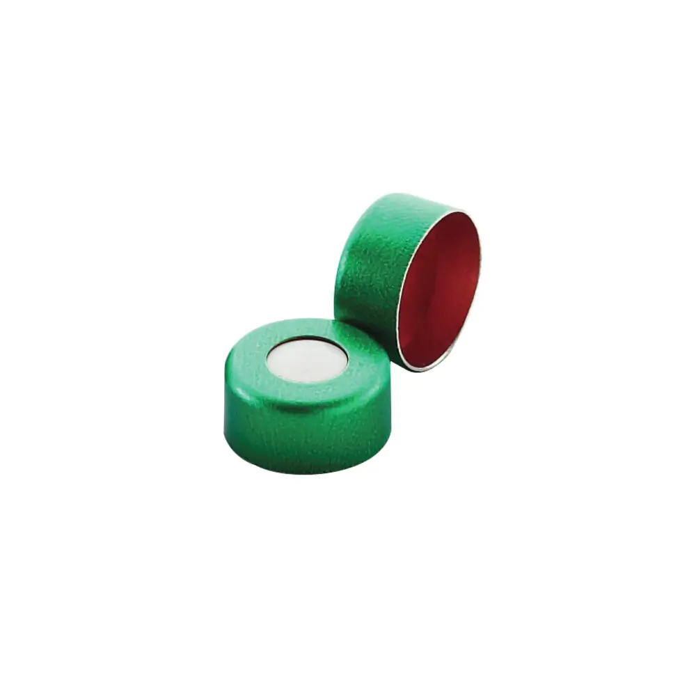 DWK Life Sciences 224219-07 11 Mm Seal, Alum Grn, Ptfe/Silicone, WHEATON